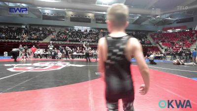 46 lbs Consi Of 16 #2 - Dylan Lockwood, Heat vs Steven Sullivan, Catoosa Youth Wrestling