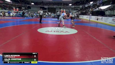 7A 220 lbs Semifinal - Lance Peterson, Smiths Station Hs vs Kalob Johnstone, Chelsea