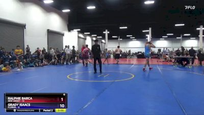 250 lbs Placement Matches (8 Team) - August Moser, New Jersey vs Wilkinson Sejour, Florida