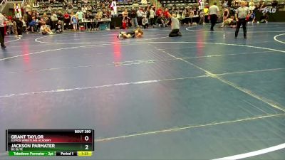 90 lbs Cons. Round 3 - Jackson Parmater, DC Elite vs Grant Taylor, Slyfox Wrestling Academy