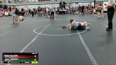 80 lbs Round 1 (6 Team) - Chace Armstrong, Terps Northeast MS vs Luke Hosonitz, Iron Horse