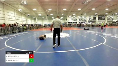 44 lbs Round Of 16 - Rhett Harrison, New England Gold WC vs Boden Holstein, Westerly