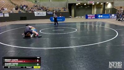 190 lbs Placement (4 Team) - Brody Casto, Lakeway Christian Academy vs Kaiden Bates, Boyd Buchanan