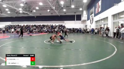 106 lbs Cons. Round 3 - Alex Leduc, Roosevelt vs Josiah Leyvas, La Serna