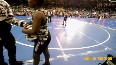 Quarterfinal - Kaeden Wright, Topeka Blue Thunder vs Weston Perkins, Dark Cloud Wrestling Club