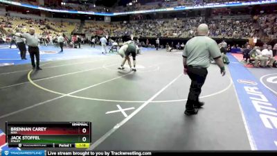 215 Class 4 lbs Semifinal - Jack Stoffel, Staley vs Brennan Carey, Nixa