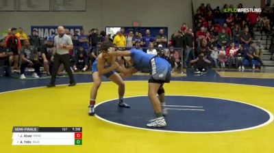 138 lbs Semifinal - Jaden Abas, Rancho Bernardo vs Alex Felix, Gilroy