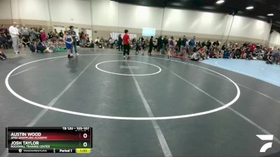 105-107 lbs Round 1 - Josh Taylor, Rockwall Training Center vs Austin Wood, Apex Grappling Academy