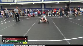 88 lbs Round 1 (8 Team) - Matthew Rowles, 4M vs Matthew Kesterson, 84 Athletes