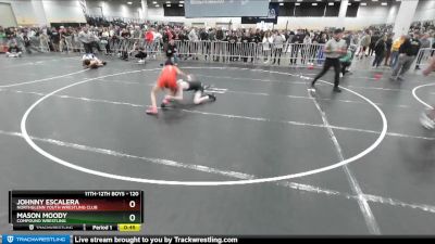 120 lbs Cons. Round 3 - Mason Moody, Compound Wrestling vs Johnny Escalera, Northglenn Youth Wrestling Club