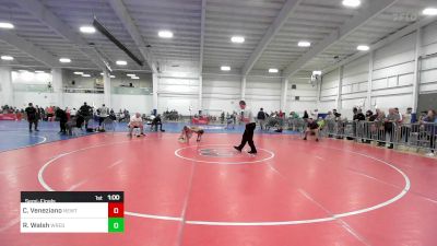 86 lbs Semifinal - Camron Veneziano, Newtown vs Ryder Walsh, Wrestlers Way