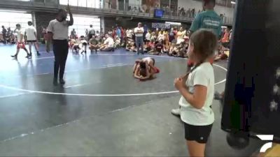 85 lbs 2nd Wrestleback (8 Team) - Adler Flavin, Rabbit WC vs Evan Young, Louisiananimals Black