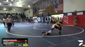 145 lbs Quarterfinal - Timothy Burke, Channel Islands vs McIntosh Benjamin, Redlands