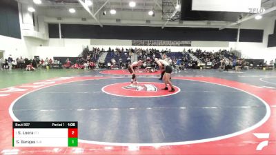 150 lbs Champ. Round 3 - Santiago Loera, Etiwanda vs Sebastian Barajas, Sj Bosco