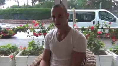 Oscar Pistorius interview after qualifying for World Championships 2011