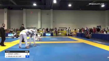 LUCAS NORAT LOPES vs JACKSON DOUGLAS DE CARVA 2021 American National IBJJF Jiu-Jitsu Championship