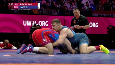 125 kg Bronze - Magomedgadzhi Nurasulov, SRB vs Daniel Ligeti, HUN