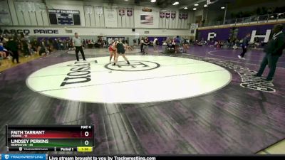 235 lbs Semifinal - Faith Tarrant, Prairie vs Lindsey Perkins, Hermiston