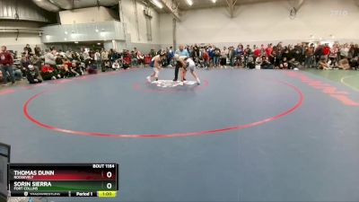 144 lbs Cons. Round 4 - Thomas Dunn, Roosevelt vs Sorin Sierra, Fort Collins