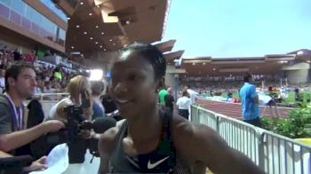 Carmelita Jeter big 200m win in 22.20 PB at Monaco Diamond League 2011