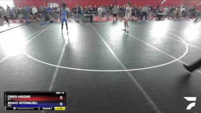 138 lbs Champ. Round 1 - Owen Higgins, WI vs Bravo Niyonkuru, MN