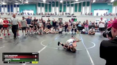 60 lbs Finals (8 Team) - Johnny Messina, Buxton vs Levi Kaufman, Georgia United