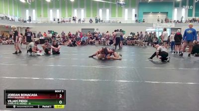 215 lbs Round 3 (4 Team) - Viliam Piekh, Charlotte Vikings vs Jordan Bonacasa, Pasco Wolfpack