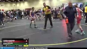 117 lbs Round 3 (8 Team) - Caden Manfred, Southwest Arsenal vs Ryan Mosher, MI Pittbulls