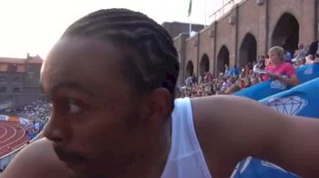 Arries Merritt 4th 100H Stockholm Diamond League - DN Galan 2011