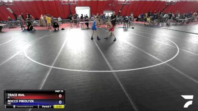 88 lbs 5th Place Match - Trace Rial, IA vs Rocco Mikolyzk, MN