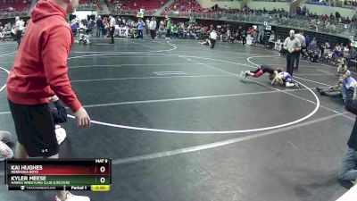 65 lbs 1st Place Match - Kai Hughes, Nebraska Boyz vs Kyler Meese, Hawks Wrestling Club (Lincoln)