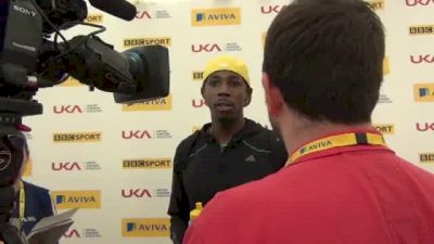 Phillips Idowu 3rd TJ London Diamond League - Aviva London Grand Prix 2011 [#Day 2 Interviews