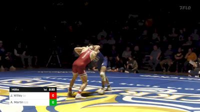 149 lbs Alek Martin, SDSU vs John Willey, OU