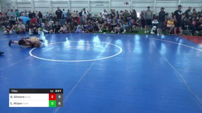 75 lbs Pools - Brynlee Gilmore, Black Iron Society vs Elijah Milam, Pursuit