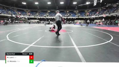 106 lbs Quarterfinal - Evan Mishels, Stevenson vs Matthew Laird, Joliet Catholic Academy