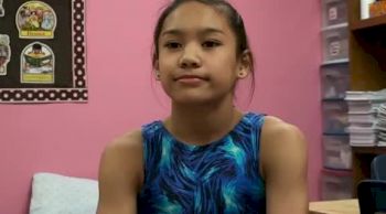 Nica Hults before her First Visa Championships