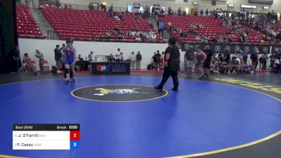 75 kg Quarters - Jayden O'Farrill, Bishop McCort High School Wrestling vs Parker Casey, Sebolt Wrestling Academy