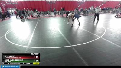 175 lbs Semifinal - Elias Reed, X-Factor Elite Wrestling vs Niko Kleinschmidt, Wisconsin