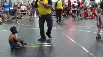 38 lbs Round 3 (6 Team) - Josiah Salazar, ARES Black vs Kaden Vanover, Untouchables Purple