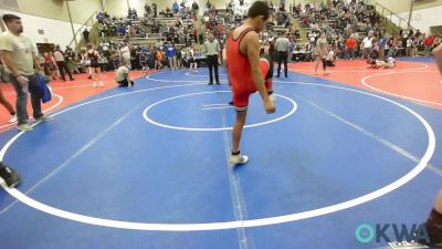 105 lbs Quarterfinal - Samuel Perez, Grove Takedown Club vs Ryker Mefford, Salina Wrestling Club