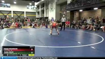 142 lbs Round 5 (6 Team) - Paige Peterson, Wisconsin vs Paris Dean, NW Iowa Angry Alpacas