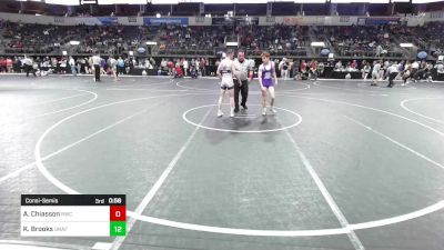 143 lbs Consi Of 8 #2 - Kamryn Workcuff, Team Owls vs Noah Lovell, Lone Jack