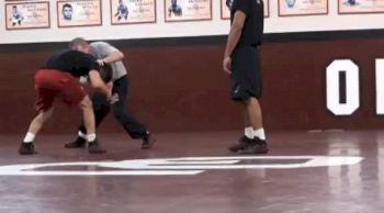 MIchael Lightner working with 2 wrestlers