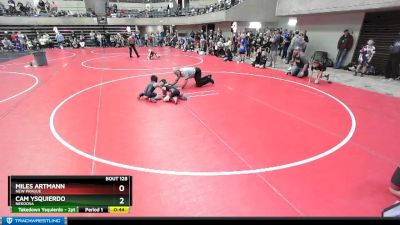 55 lbs Quarterfinal - Cam Ysquierdo, Nekoosa vs Miles Artmann, New Prague