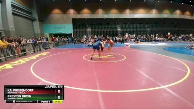 215 lbs Cons. Round 5 - Preston Dixon, Junipero Serra vs Kai Preisendorf, Redwood -Visalia