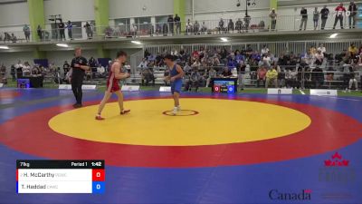 71kg 3rd Place Match - Hunter McCarthy, Prince George WC vs Tryton Haddad, Capilano WC