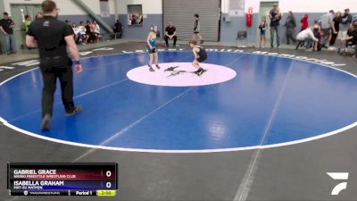 56 lbs X Bracket - Isabella Graham, Mat-Su Matmen vs Gabriel Grace, Nikiski Freestyle Wrestling Club