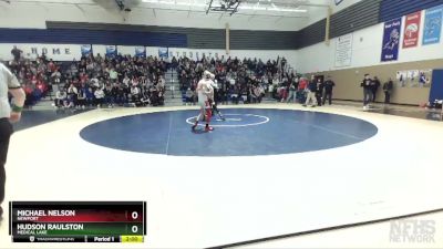 113 lbs Semifinal - Hudson Raulston, Medical Lake vs Michael Nelson, Newport