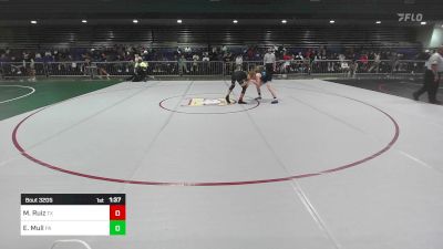 113 lbs Consi Of 32 #2 - Michael Ruiz, TX vs Easton Mull, PA