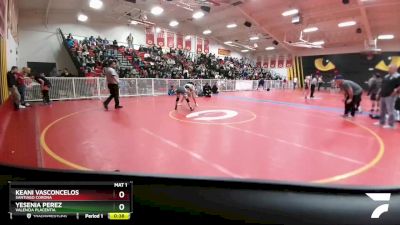 116 lbs Cons. Semi - Yesenia Perez, Valencia Placentia vs Keani Vasconcelos, Santiago Corona